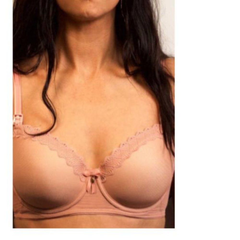 Sexy T-shirt Nursing Bra (Peony/Pink) NWT